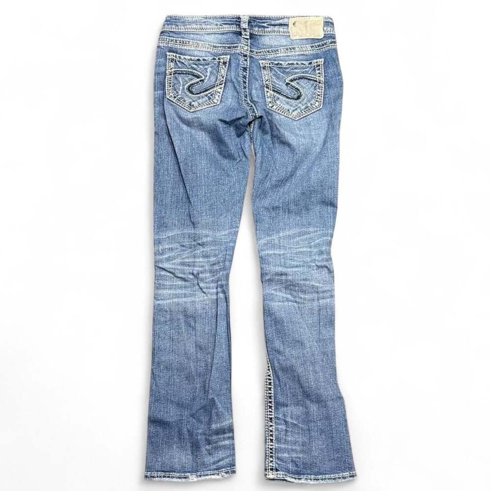 Silver Jeans Co. Bootcut Denim Jeans Size 26x31 Y2K Medium Wash